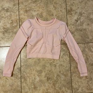 Fabletics Long Sleeve Crop Top